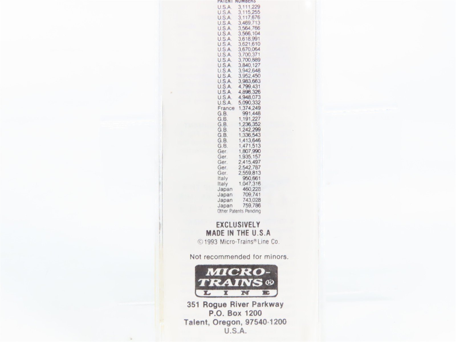 N Scale Micro-Trains 20126 LV Lehigh Valley 40' Box Car 62545 RTR