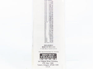 N Scale Micro-Trains 20126 LV Lehigh Valley 40' Box Car 62545 RTR
