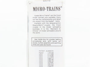 N Scale Micro-Trains 33110 NKP Nickel Plate Road 50' Box Car 81039 RTR