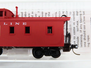 N Scale Micro-Trains 51070 Soo Line 34' Wood-Sheathed Caboose 177 RTR