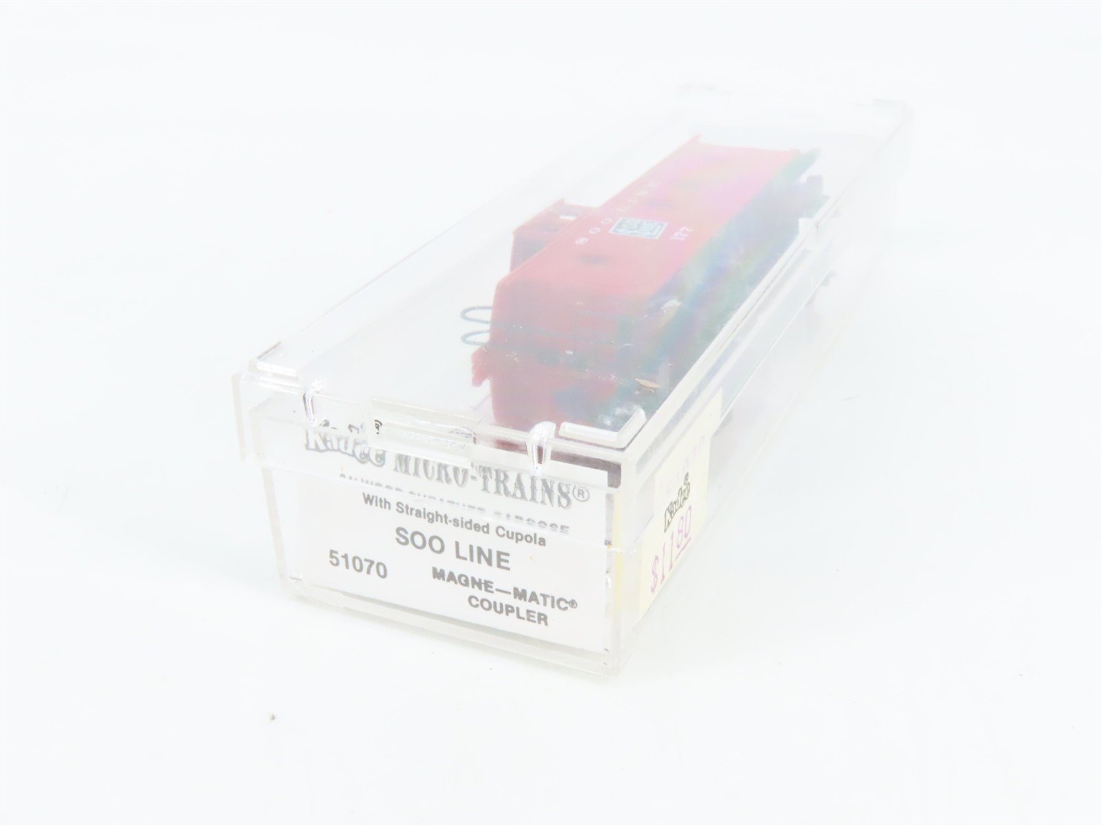 N Scale Micro-Trains 51070 Soo Line 34' Wood-Sheathed Caboose 177 RTR