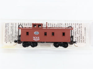 N Scale Micro-Trains 51080 NYC New York Central 34' Wood-Sheathed Caboose RTR