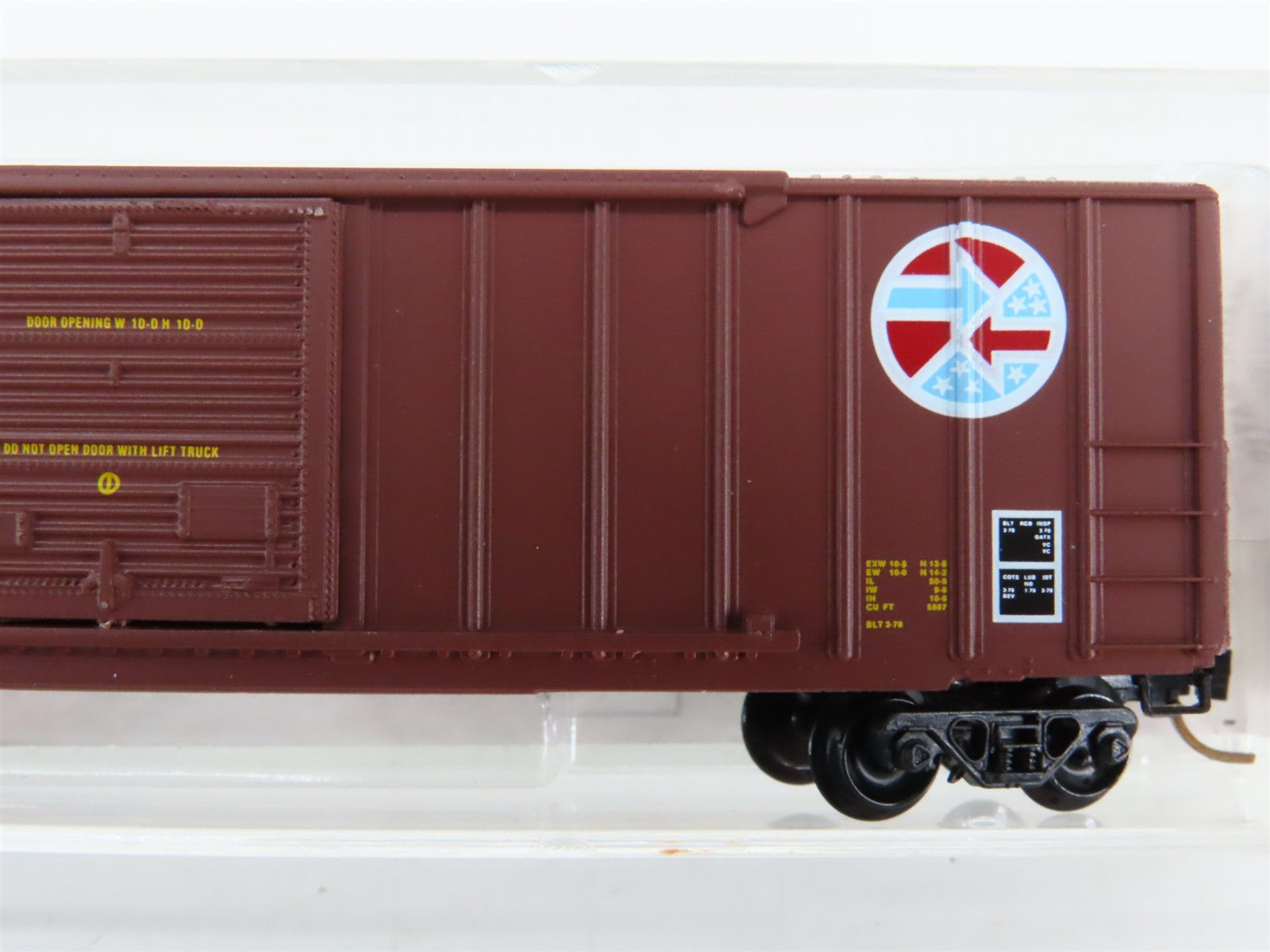 N Scale Micro-Trains 25480 VC Virginia Central 50' Box Car 9017 RTR