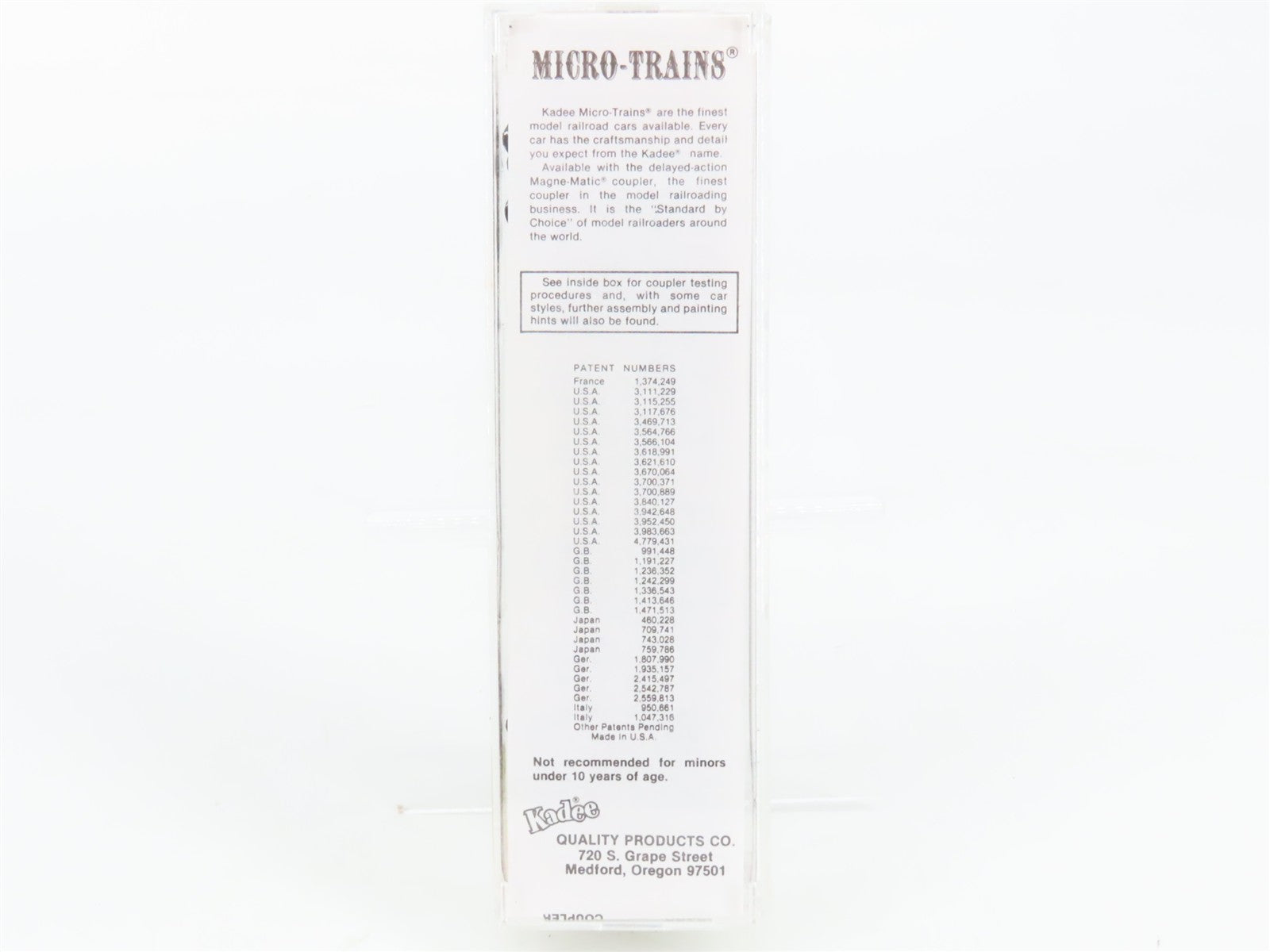 N Scale Micro-Trains 25480 VC Virginia Central 50' Box Car 9017 RTR