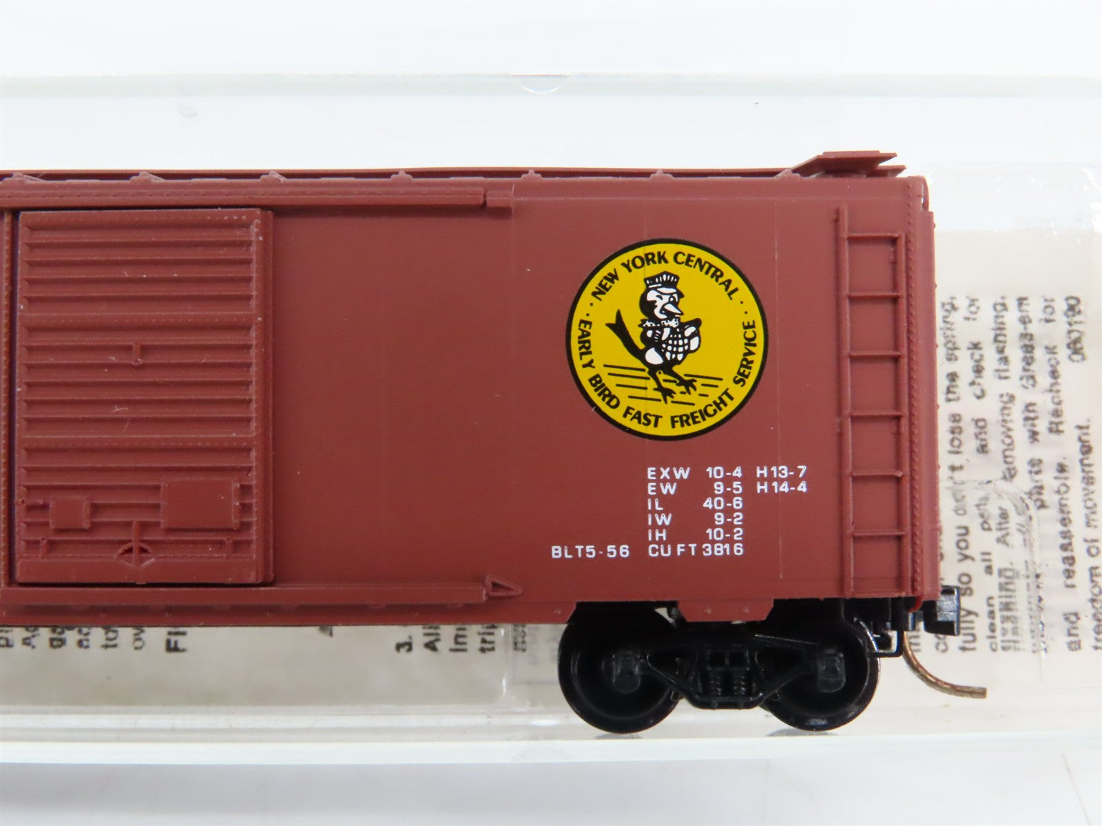 N Scale Micro-Trains 20380 NYC New York Central 40' Box Car 174370 RTR