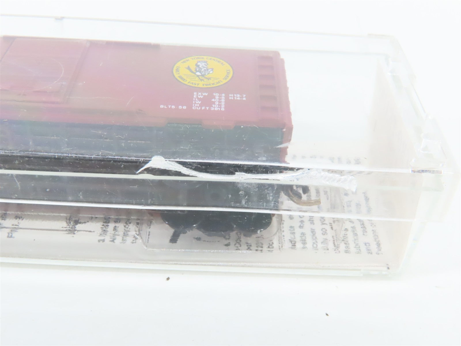 N Scale Micro-Trains 20380 NYC New York Central 40' Box Car 174370 RTR