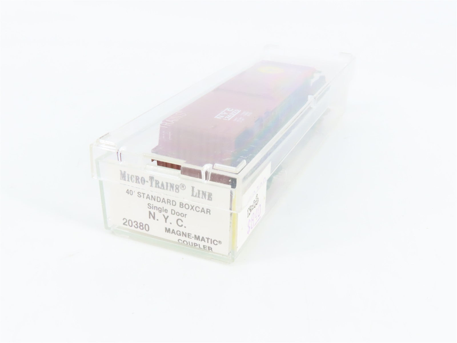 N Scale Micro-Trains 20380 NYC New York Central 40' Box Car 174370 RTR