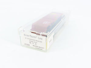 N Scale Micro-Trains 20380 NYC New York Central 40' Box Car 174370 RTR