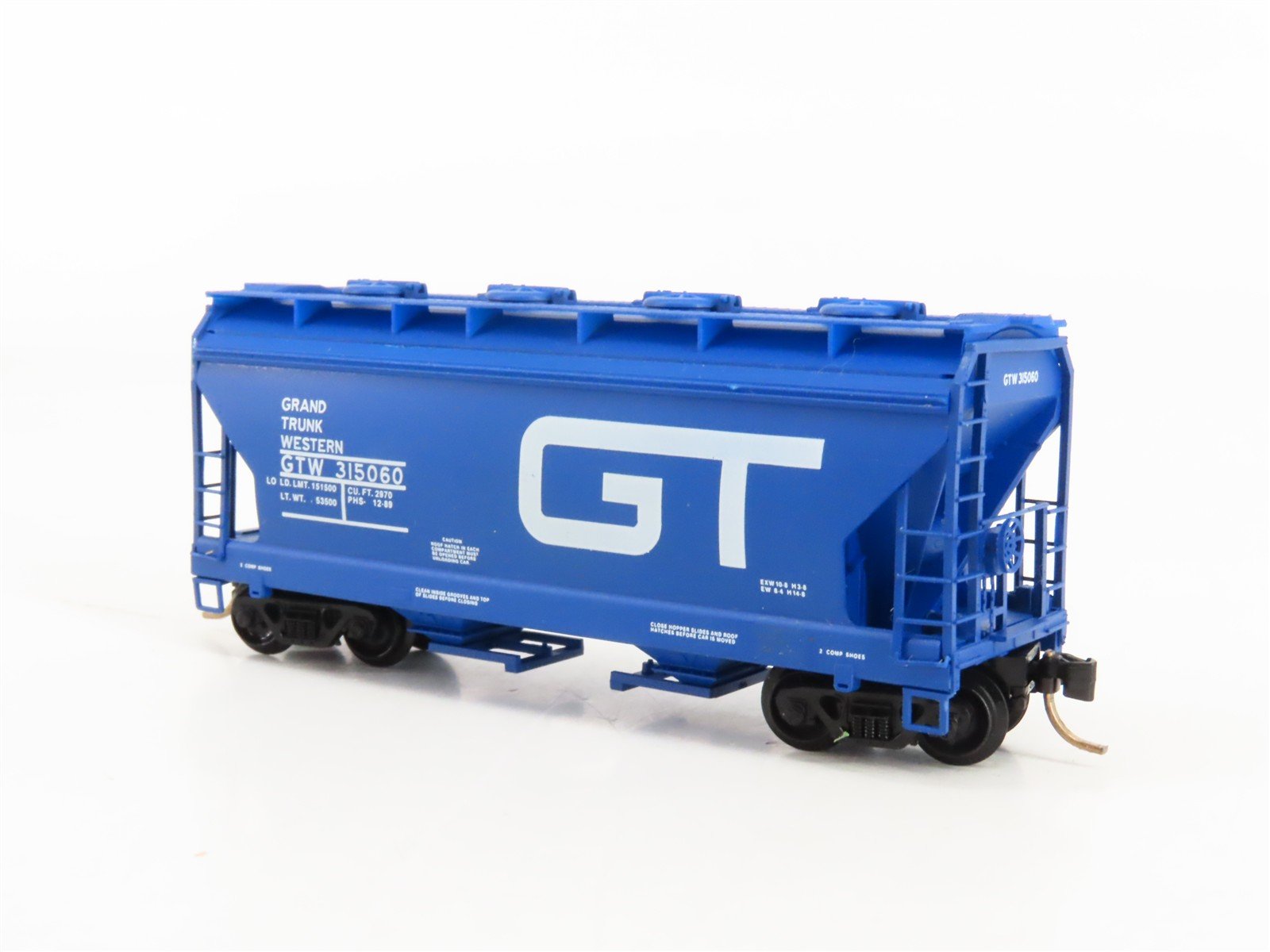 N Scale Micro-Trains 92010 GTW Grand Trunk Western Hopper 315060 RTR