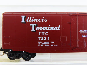 N Scale Micro-Trains 32270 ITC Illinois Terminal 50' Plug Door Box Car 7234 RTR