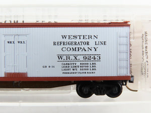 N Scale Micro-Trains 49310 Green Bay & Western 40' Dbl. Wood-Sheathed Reefer RTR