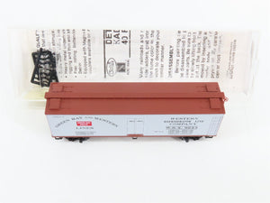 N Scale Micro-Trains 49310 Green Bay & Western 40' Dbl. Wood-Sheathed Reefer RTR