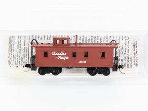 N Scale Micro-Trains 51010 CP Canadian Pacific 34' Wood-Sheathed Caboose RTR
