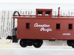 N Scale Micro-Trains 51010 CP Canadian Pacific 34' Wood-Sheathed Caboose RTR