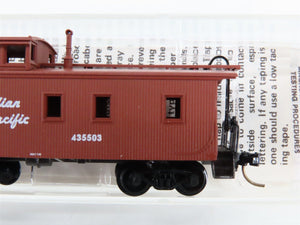 N Scale Micro-Trains 51010 CP Canadian Pacific 34' Wood-Sheathed Caboose RTR