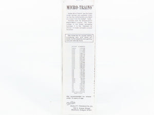 N Scale Micro-Trains 51010 CP Canadian Pacific 34' Wood-Sheathed Caboose RTR