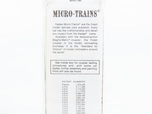 N Scale Micro-Trains 51010 CP Canadian Pacific 34' Wood-Sheathed Caboose RTR