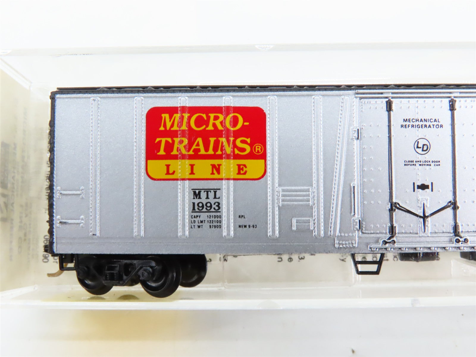 N Scale Micro-Trains 70060 MTL Micro-Trains Line 51' Mechanical Reefer 1993 RTR