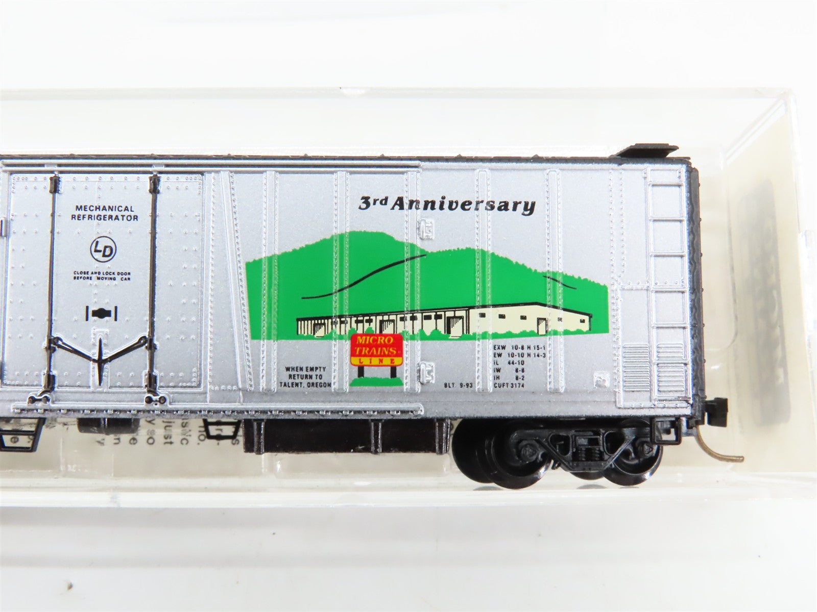 N Scale Micro-Trains 70060 MTL Micro-Trains Line 51' Mechanical Reefer 1993 RTR