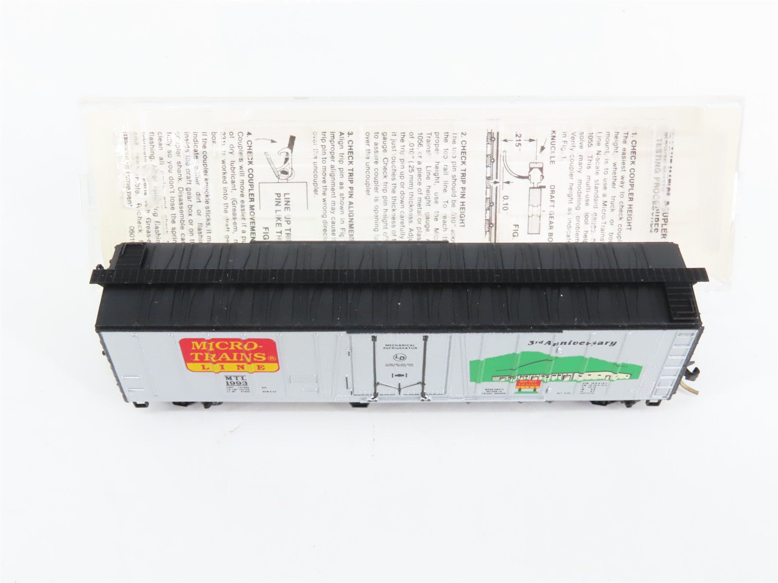N Scale Micro-Trains 70060 MTL Micro-Trains Line 51' Mechanical Reefer 1993 RTR
