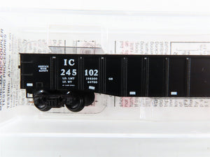 N Scale Micro-Trains 105550 IC Illinois Central 50' Steel Side Gondola RTR
