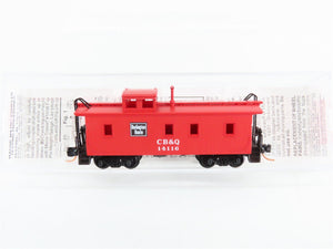 N Scale Micro-Trains 51120 Chicago, Burlington & Quincy 34' Caboose RTR