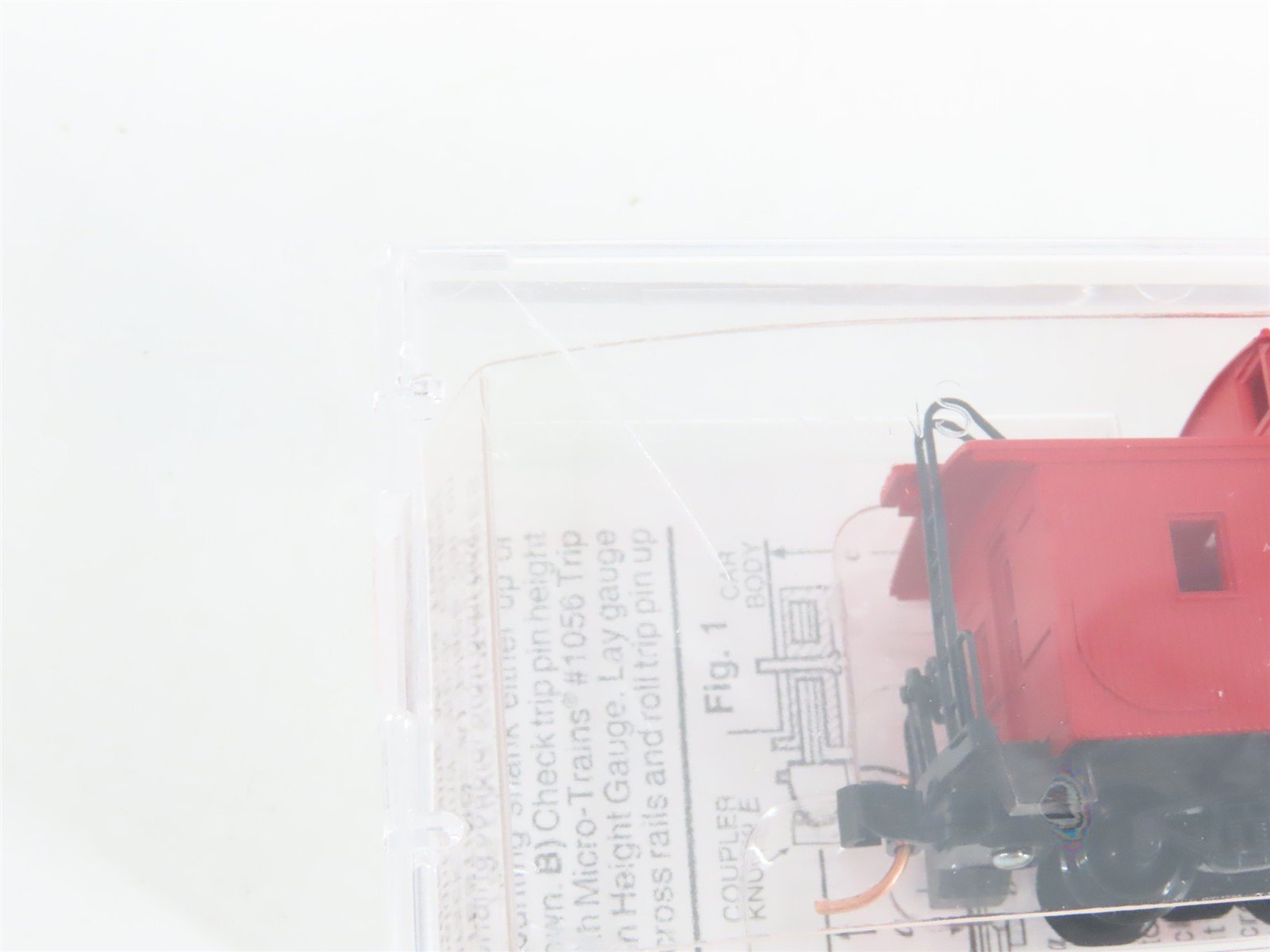 N Scale Micro-Trains 51120 Chicago, Burlington & Quincy 34' Caboose RTR