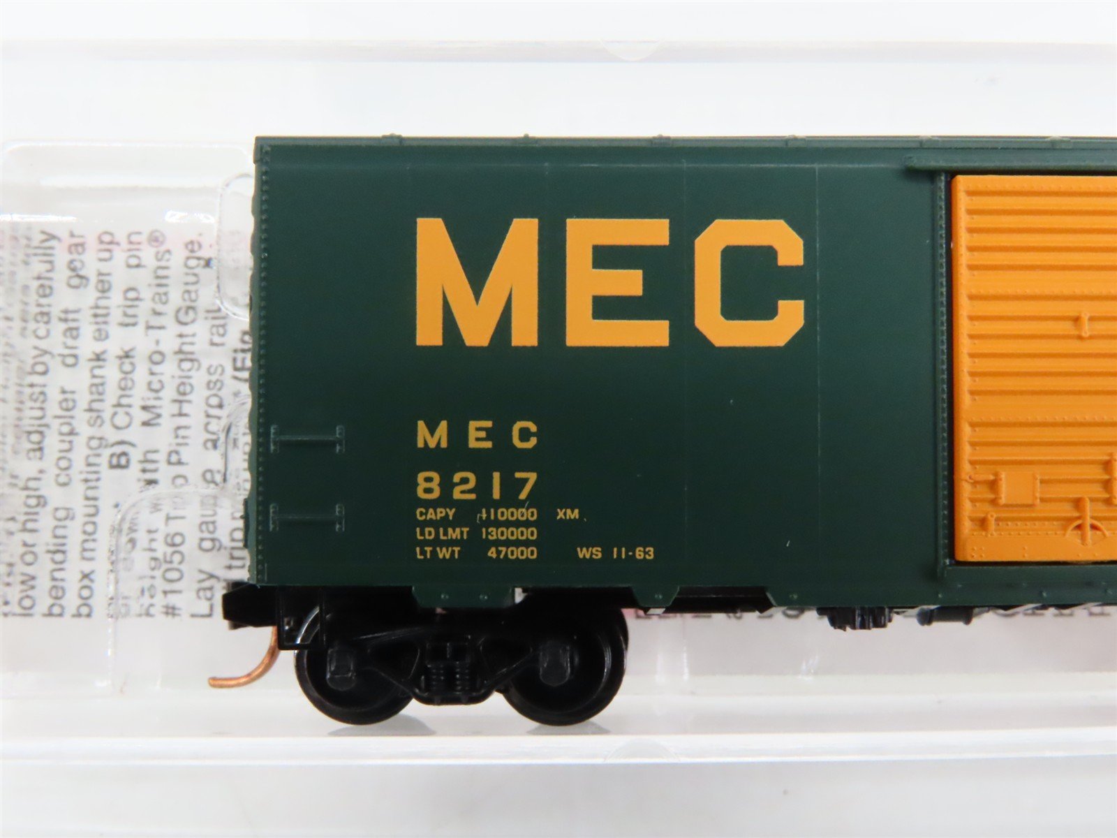 N Scale Micro-Trains 51120 Chicago, Burlington & Quincy 34' Caboose RTR
