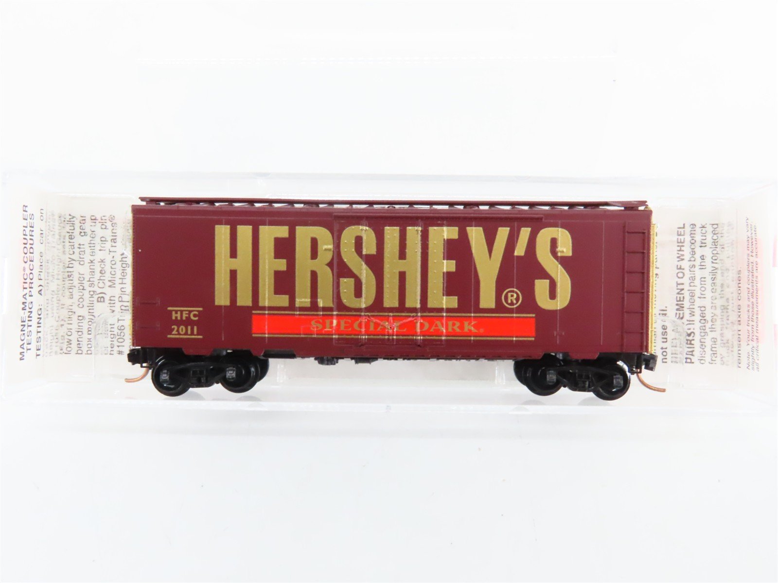 N Scale Micro-Trains 21280 HFC Hershey's 40' Box Car 2011 RTR