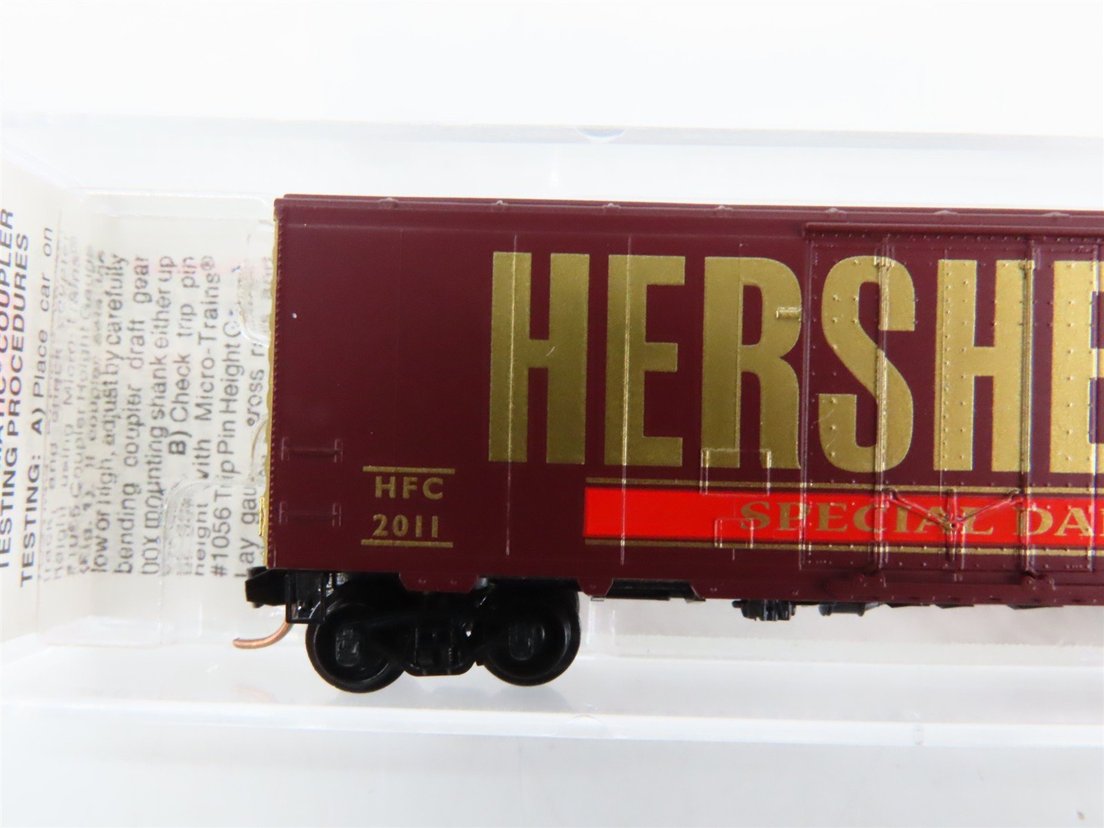 N Scale Micro-Trains 21280 HFC Hershey's 40' Box Car 2011 RTR