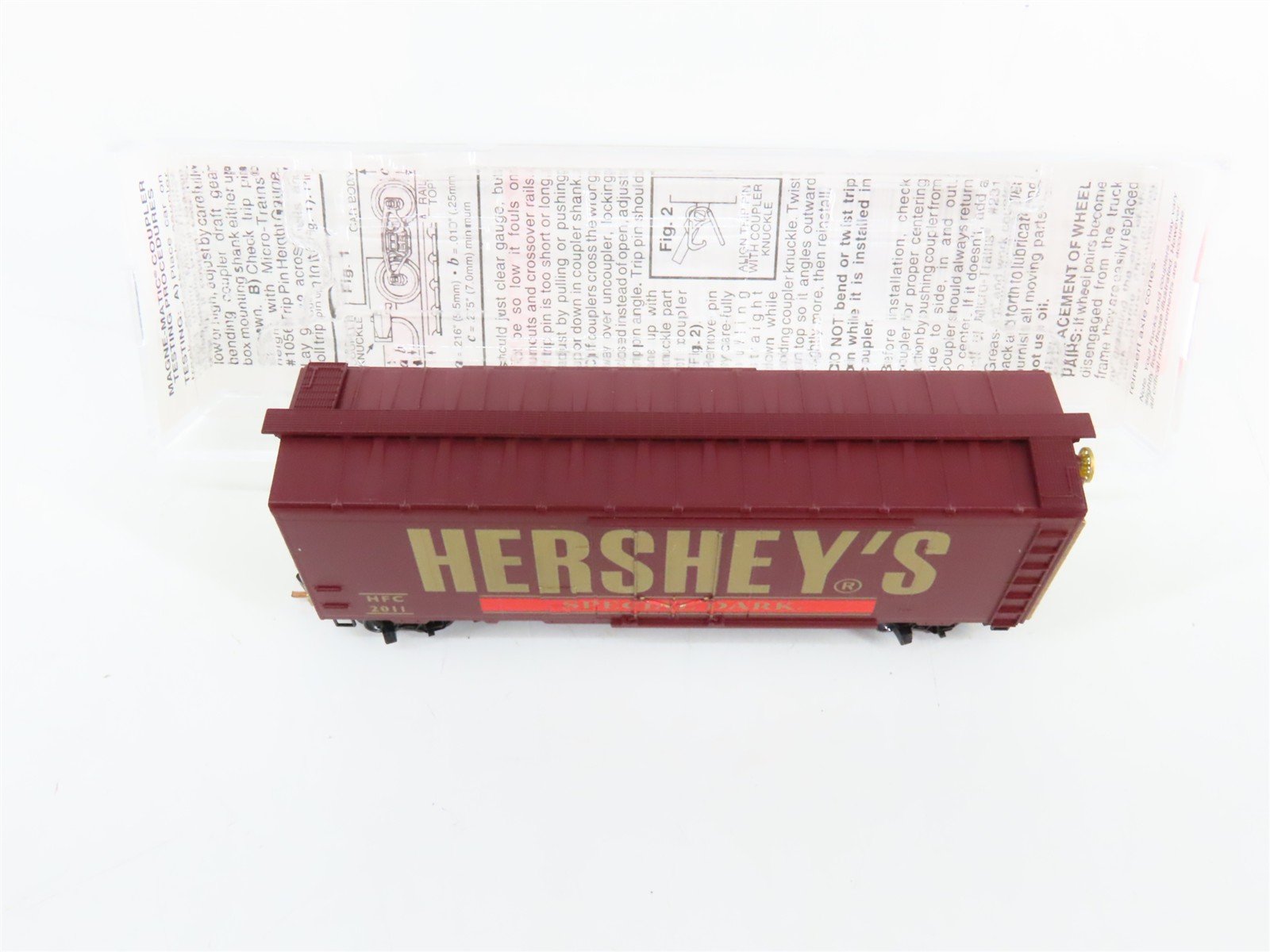 N Scale Micro-Trains 21280 HFC Hershey's 40' Box Car 2011 RTR