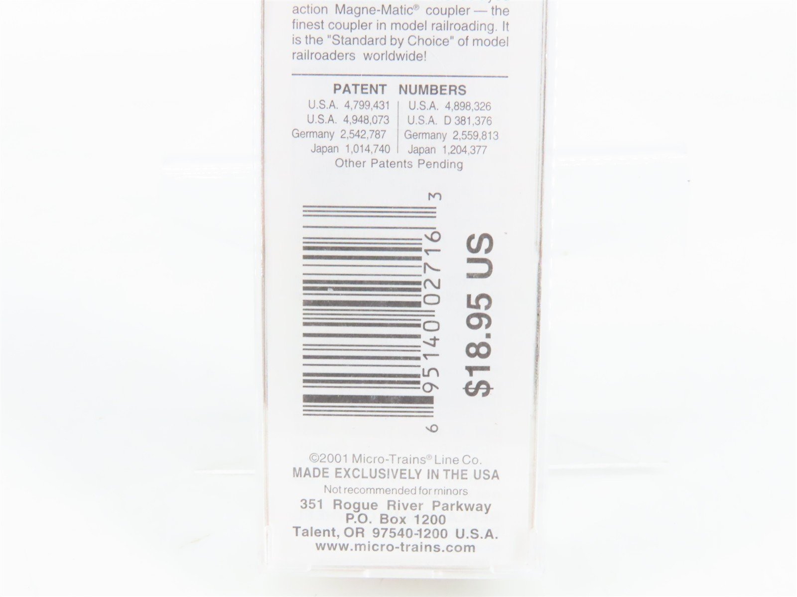 N Scale Micro-Trains 21280 HFC Hershey's 40' Box Car 2011 RTR