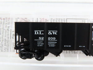 N Scale Micro-Trains 56320 Delaware, Lackawanna & Western 33' 2-Bay Hopper RTR