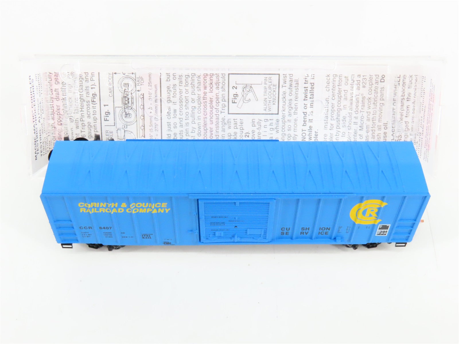 N Scale Micro-Trains 25140 CCR Corinth & Counce 50' Box Car 6407 RTR