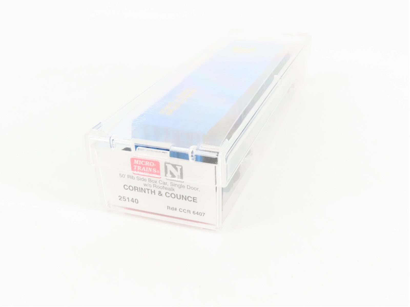 N Scale Micro-Trains 25140 CCR Corinth & Counce 50' Box Car 6407 RTR