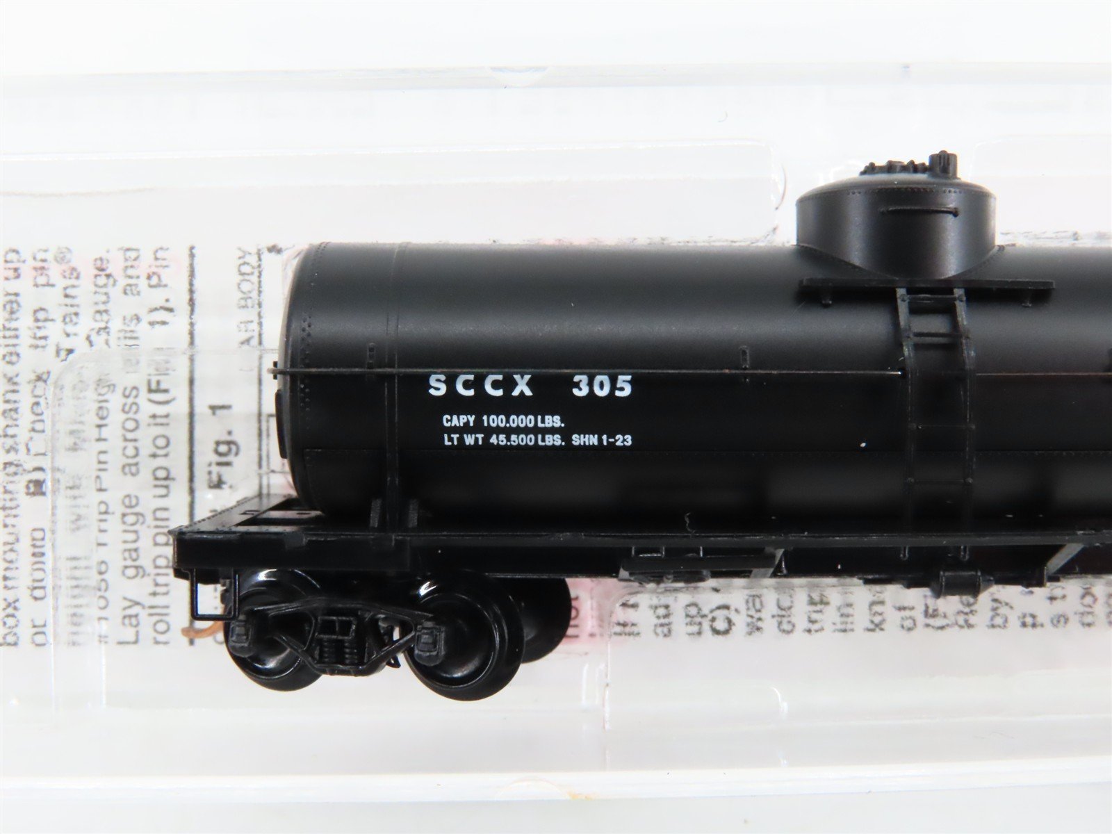 N Scale Micro-Trains 65520 SCCX Shell 39' Single Dome Tank Car 305 RTR