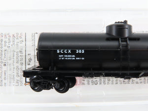 N Scale Micro-Trains 65520 SCCX Shell 39' Single Dome Tank Car 305 RTR