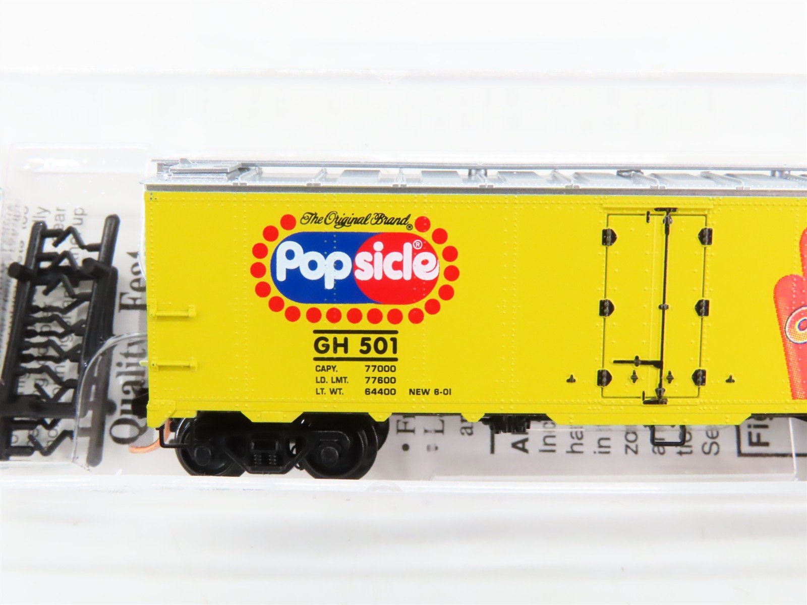 N Scale Micro-Trains 59050 GH Popsicle 40' Steel Ice Reefer 501 RTR