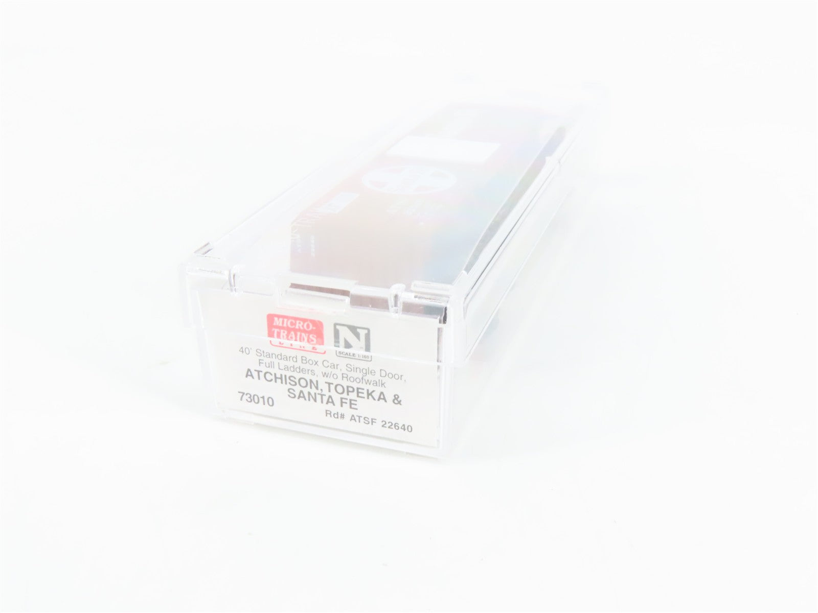 N Scale Micro-Trains 73010 Atchison, Topeka & Santa Fe 40' Standard Box Car RTR