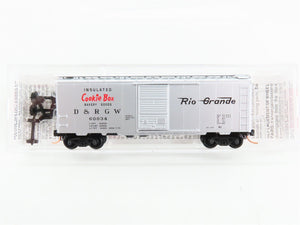 N Scale Micro-Trains 20110 D&RGW Denver & Rio Grande Western 40' Box Car RTR