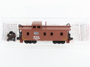 N Scale Micro-Trains 51080 New York Central 34' 34' Wood-Sheathed Caboose RTR
