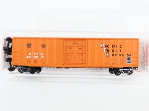 N Scale Micro-Trains 27090 SPFE Pacific Fruit Express 50' Rib Side Box Car RTR