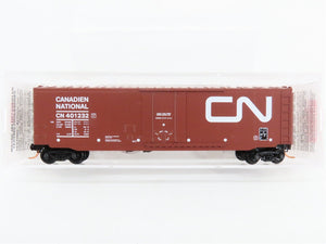 N Scale Micro-Trains 38190 CN Canadian National 50' Box Car 401232 RTR