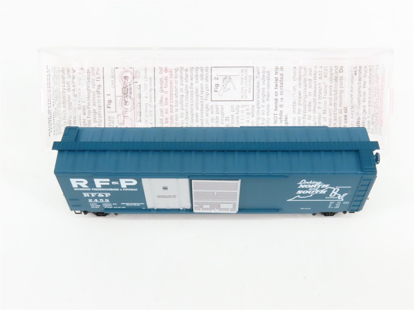N Scale Micro-Trains 33020 Richmond, Fredericksburg & Potomac 50' Box Car RTR