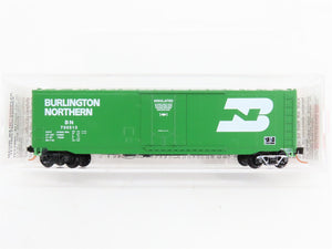N Scale Micro-Trains 38200 BN Burlington Northern 50' Box Car 730513 RTR