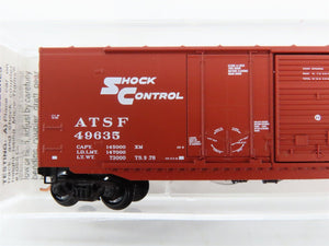 N Scale Micro-Trains 76030 ATSF Santa Fe 50' Box Car 49635 RTR