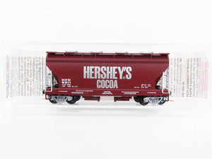 N Scale Micro-Trains 92150 HFC Hershey's 2-Bay Covered Hopper 6011 RTR