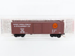 N Scale Micro-Trains 120510 WIF West India Fruit & Steamship Co. 40' Box Car RTR