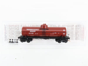 N Scale Micro-Trains 65230 PRR Pennsylvania Railroad 39' Tank Car 498651 RTR