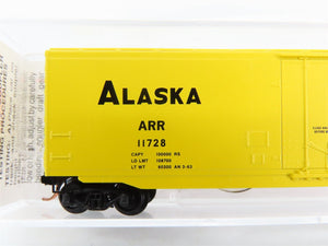 N Scale Micro-Trains 32100 ARR Alaska Railroad 50' Box Car 11728 RTR